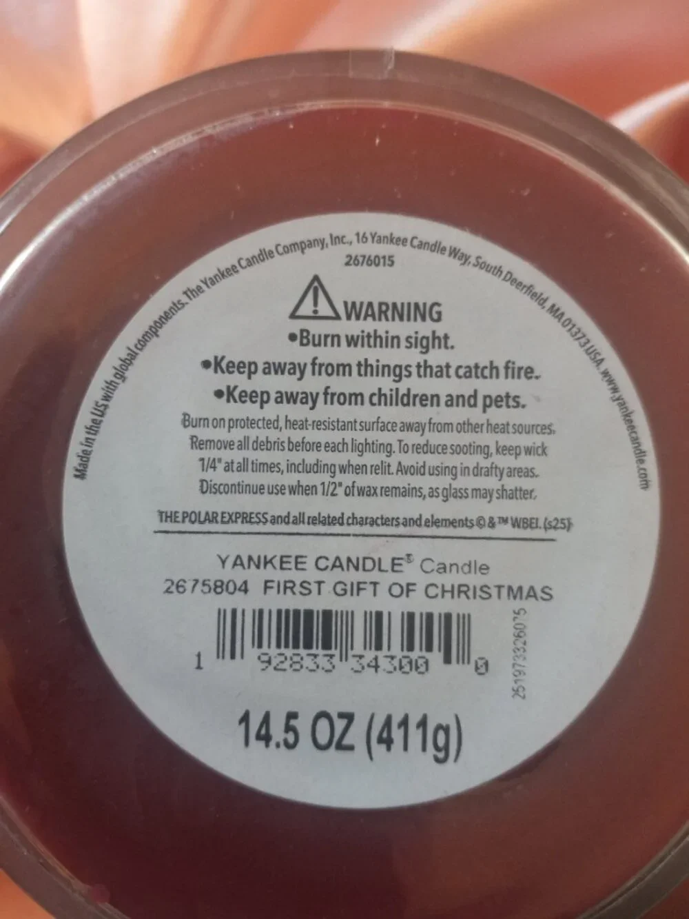 Limited Edition Yankee Candle and the Polar Express